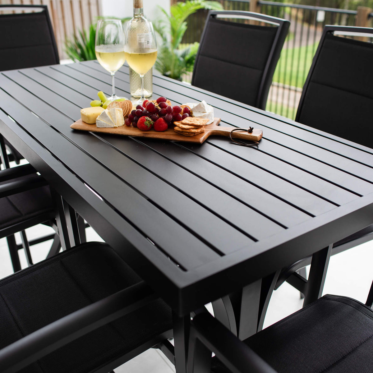 Shelby Bergen - 7pce (150x65) - Outdoor Bar Set