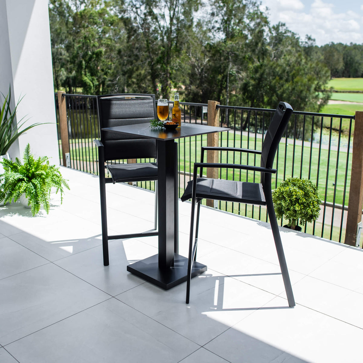 Shelby Lennox - 3pce (60x60) - Outdoor Bar Set