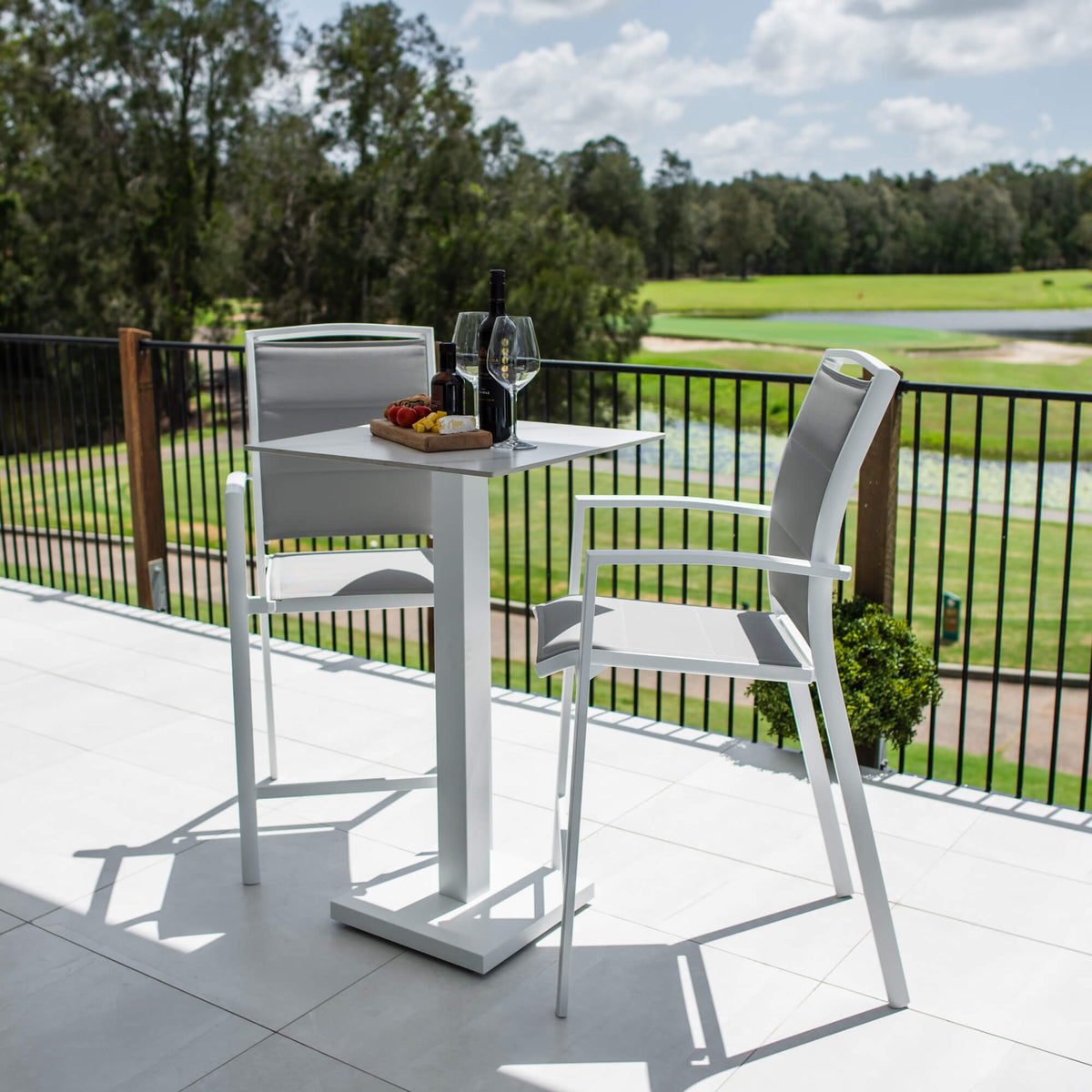 Shelby Lennox - 3pce (60x60) - Outdoor Bar Set