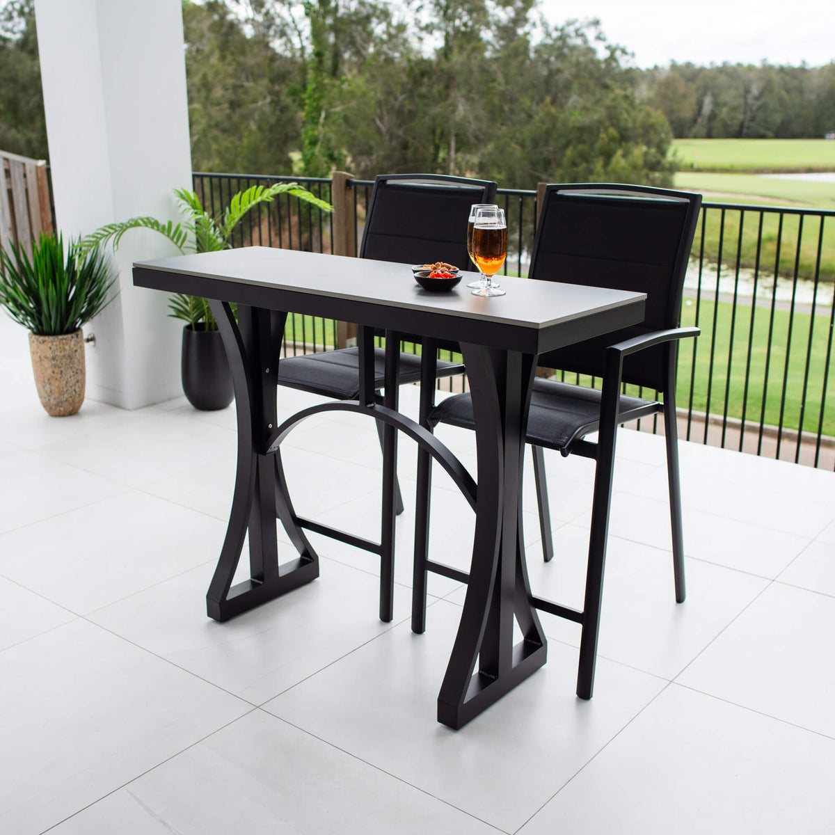 Shelby Malibu - 3pce (130x45) - Outdoor Bar Set