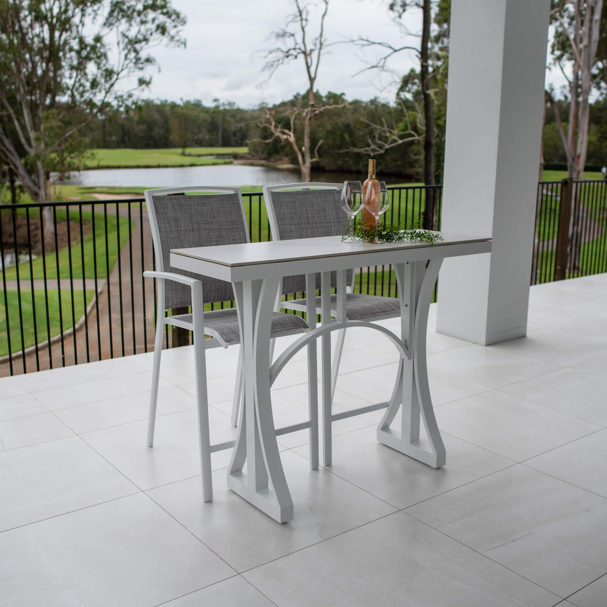 Shelby Malibu - 3pce (130x45) - Outdoor Bar Set