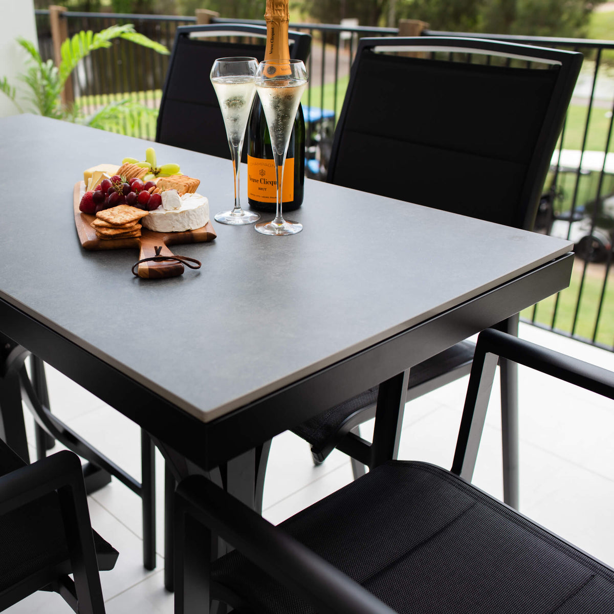 Shelby Malibu - 7pce (150x65) - Outdoor Bar Set