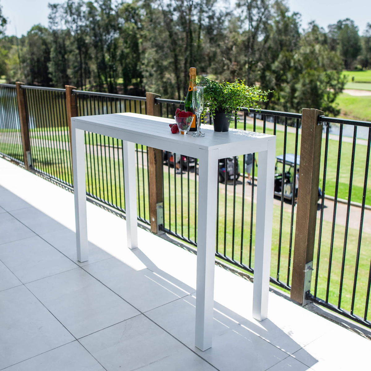 Aria - (130x45) - Outdoor Bar Table