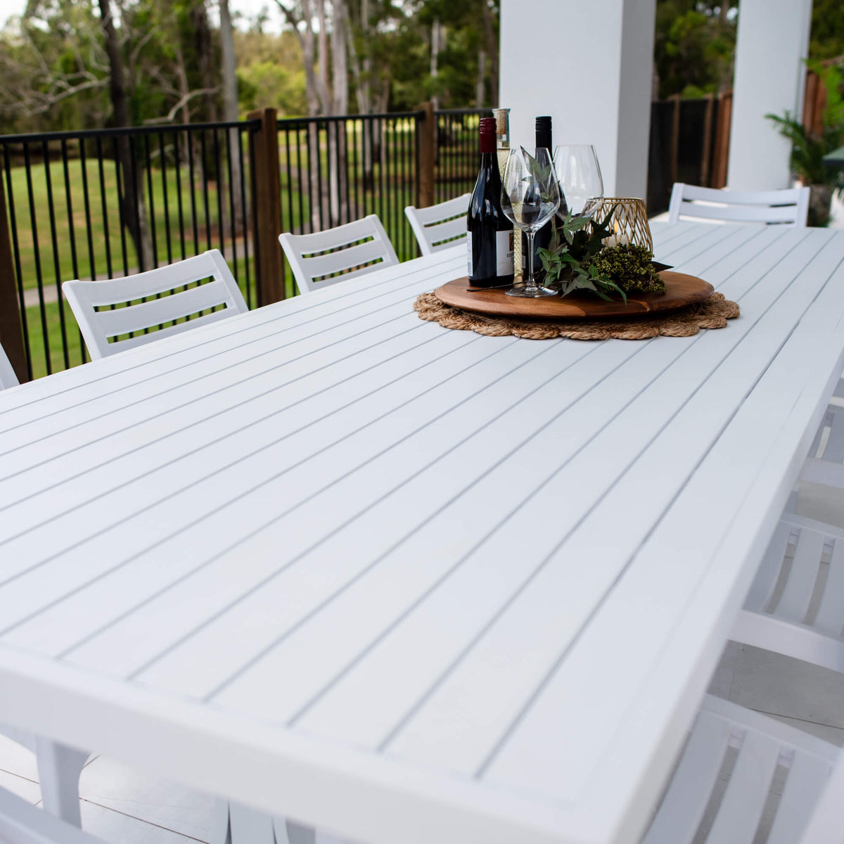 Apollo Bergen - 11pce (280x100) - Outdoor Dining Set