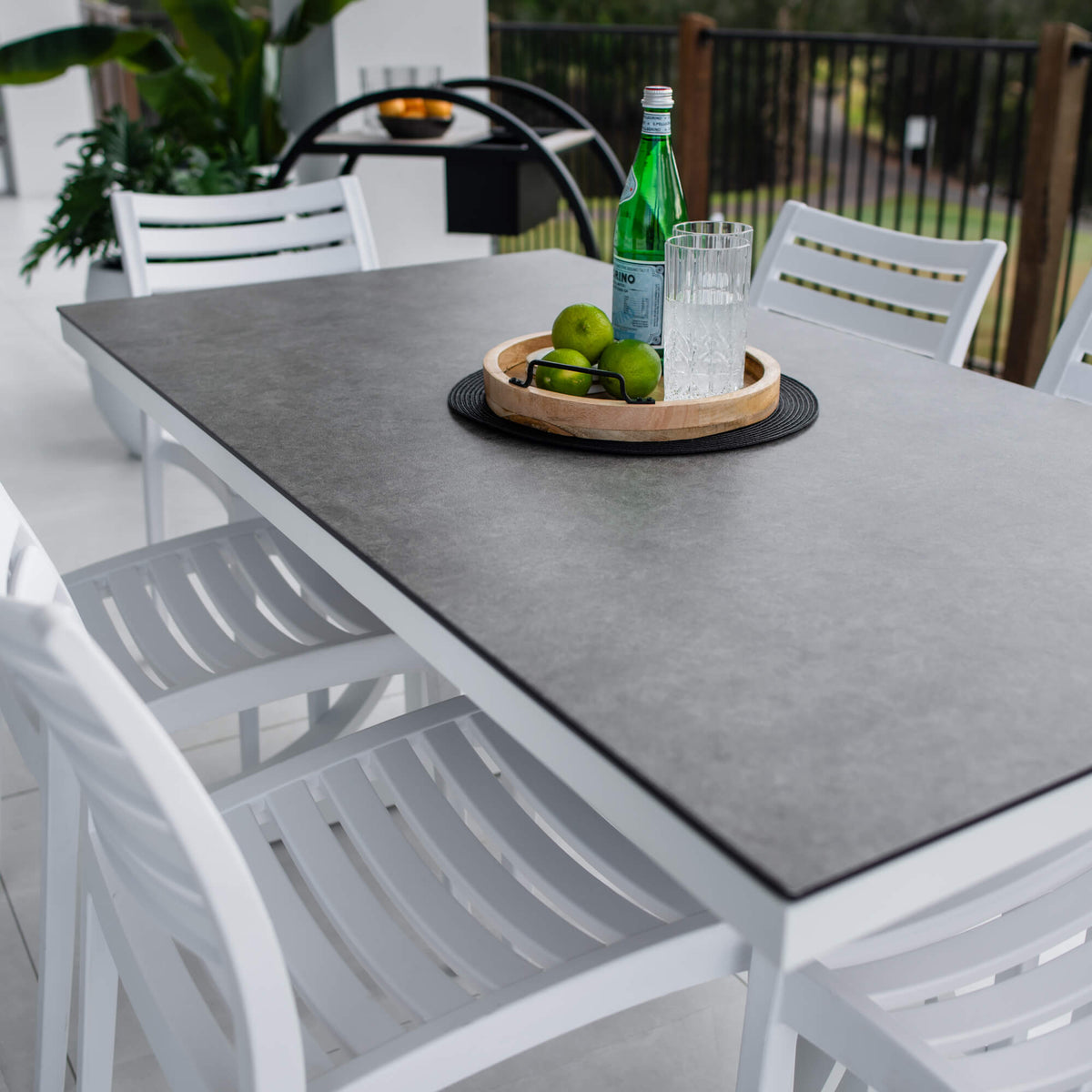 Apollo Chester Moon - 7pce (150x80) - Outdoor Dining Set