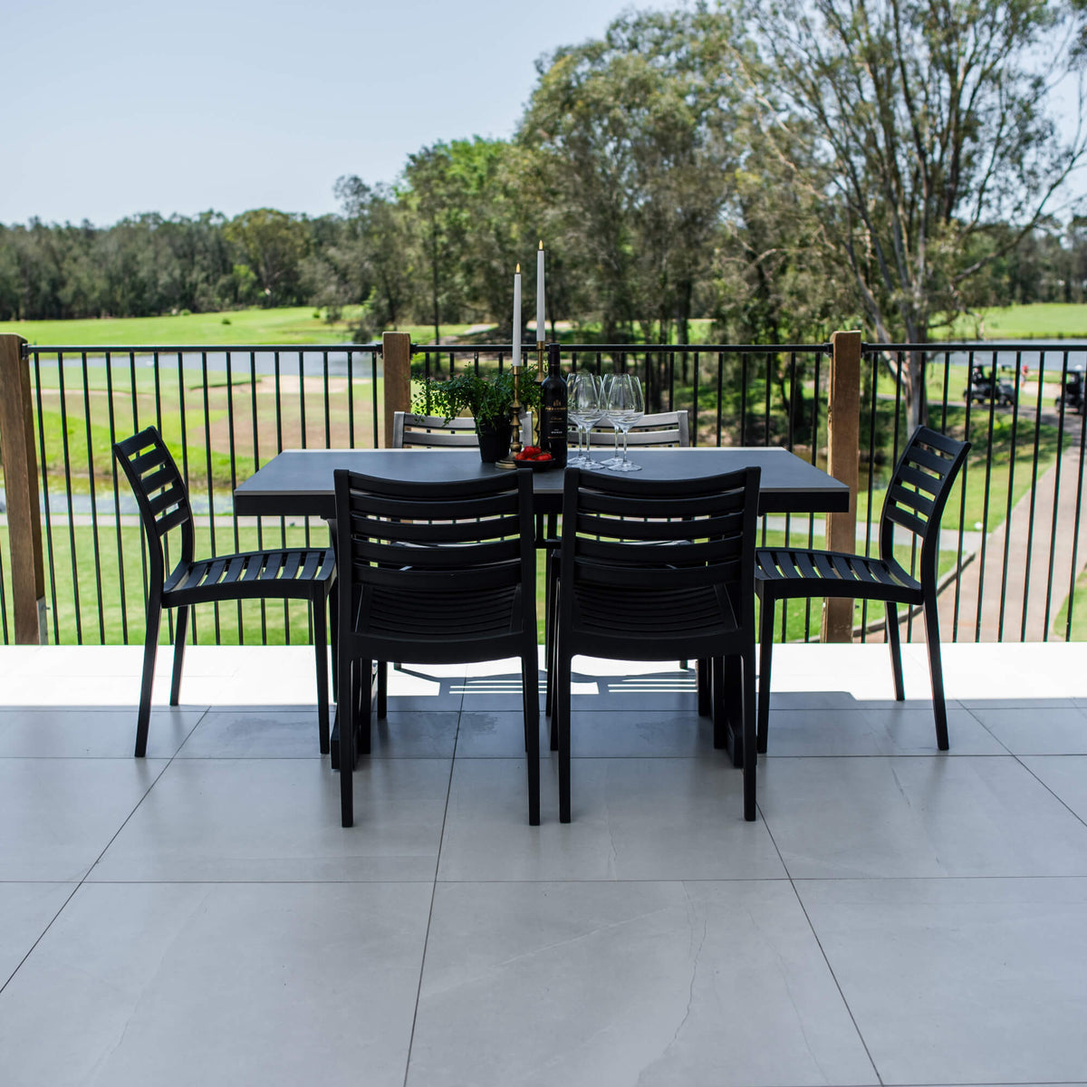 Apollo Malibu - 7pce (150x80) - Outdoor Dining Set