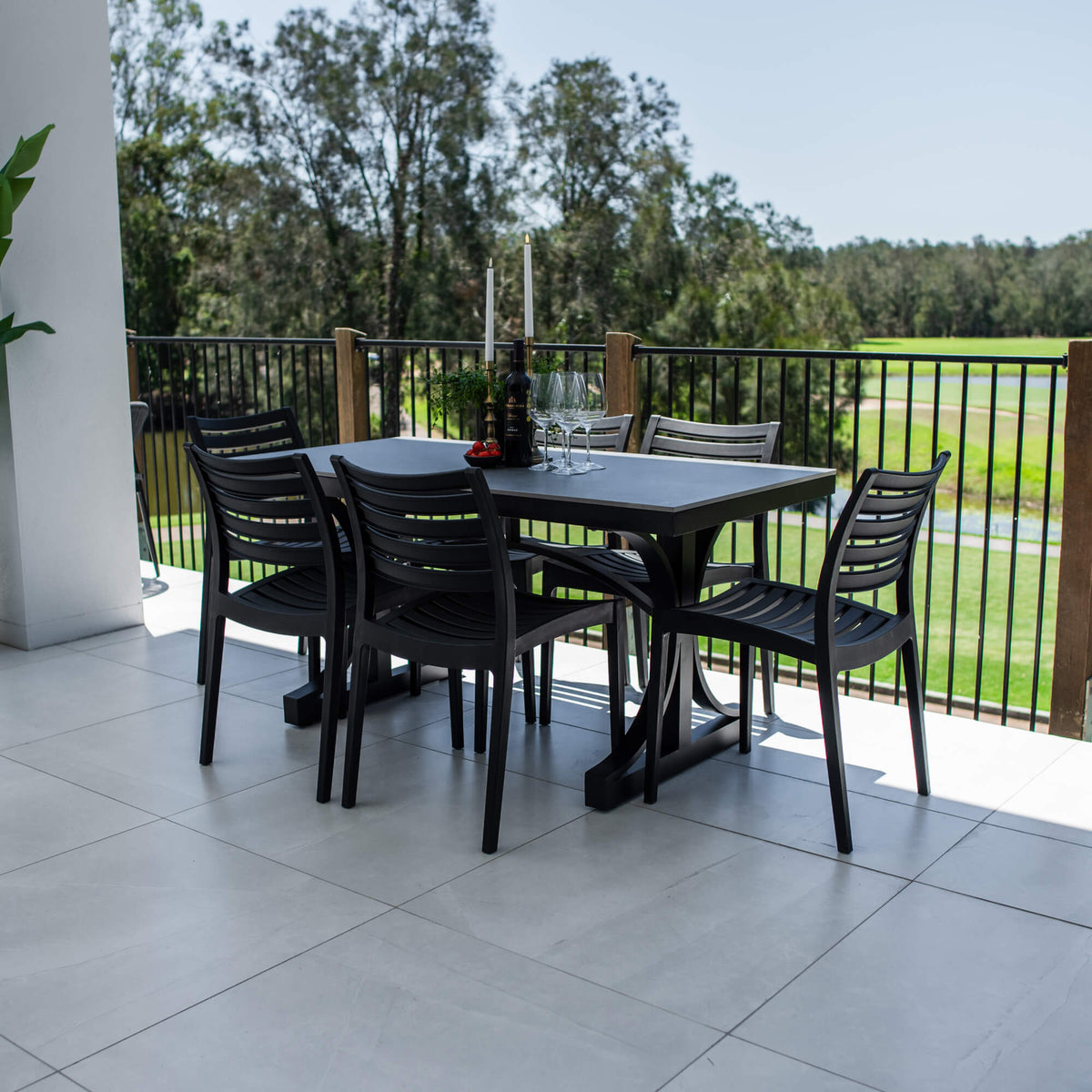 Apollo Malibu - 7pce (150x80) - Outdoor Dining Set