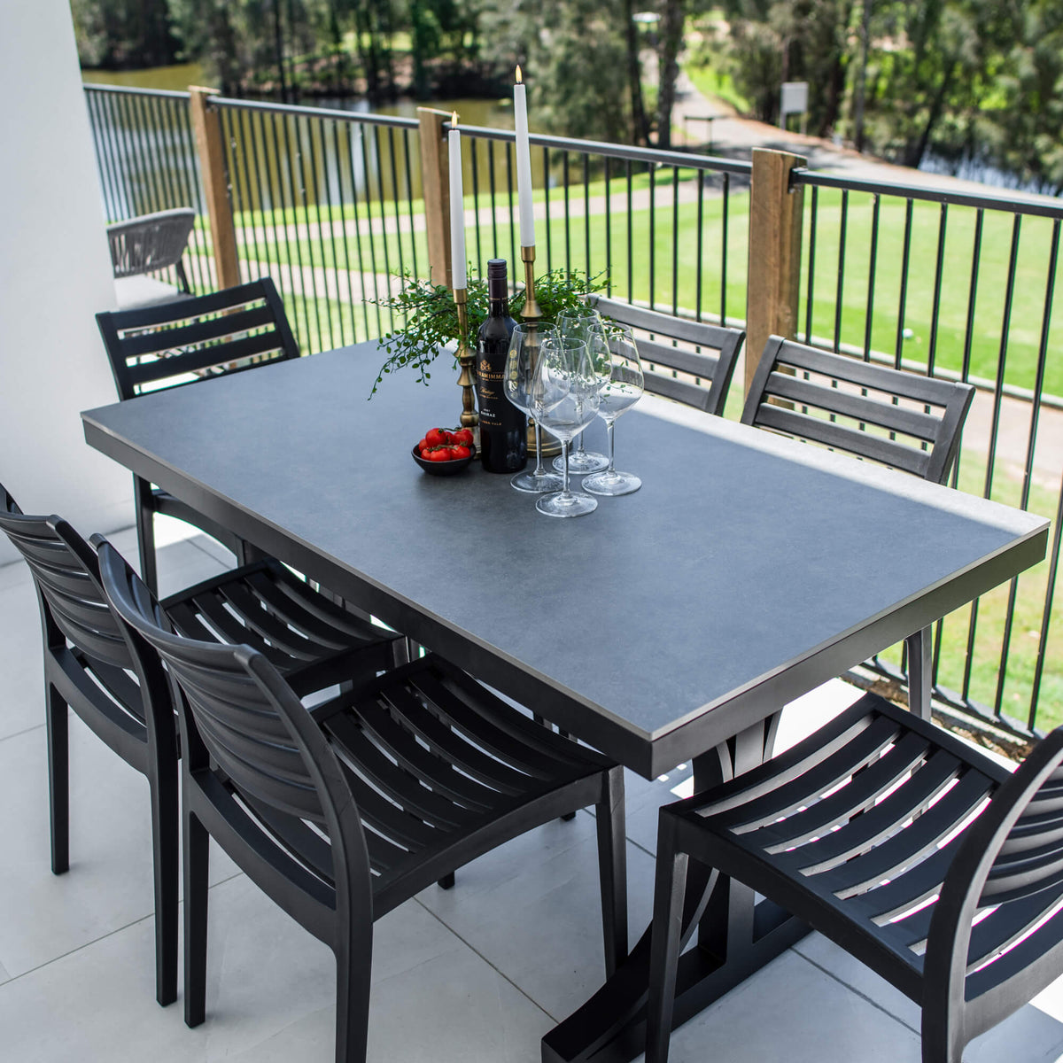 Apollo Malibu - 7pce (150x80) - Outdoor Dining Set