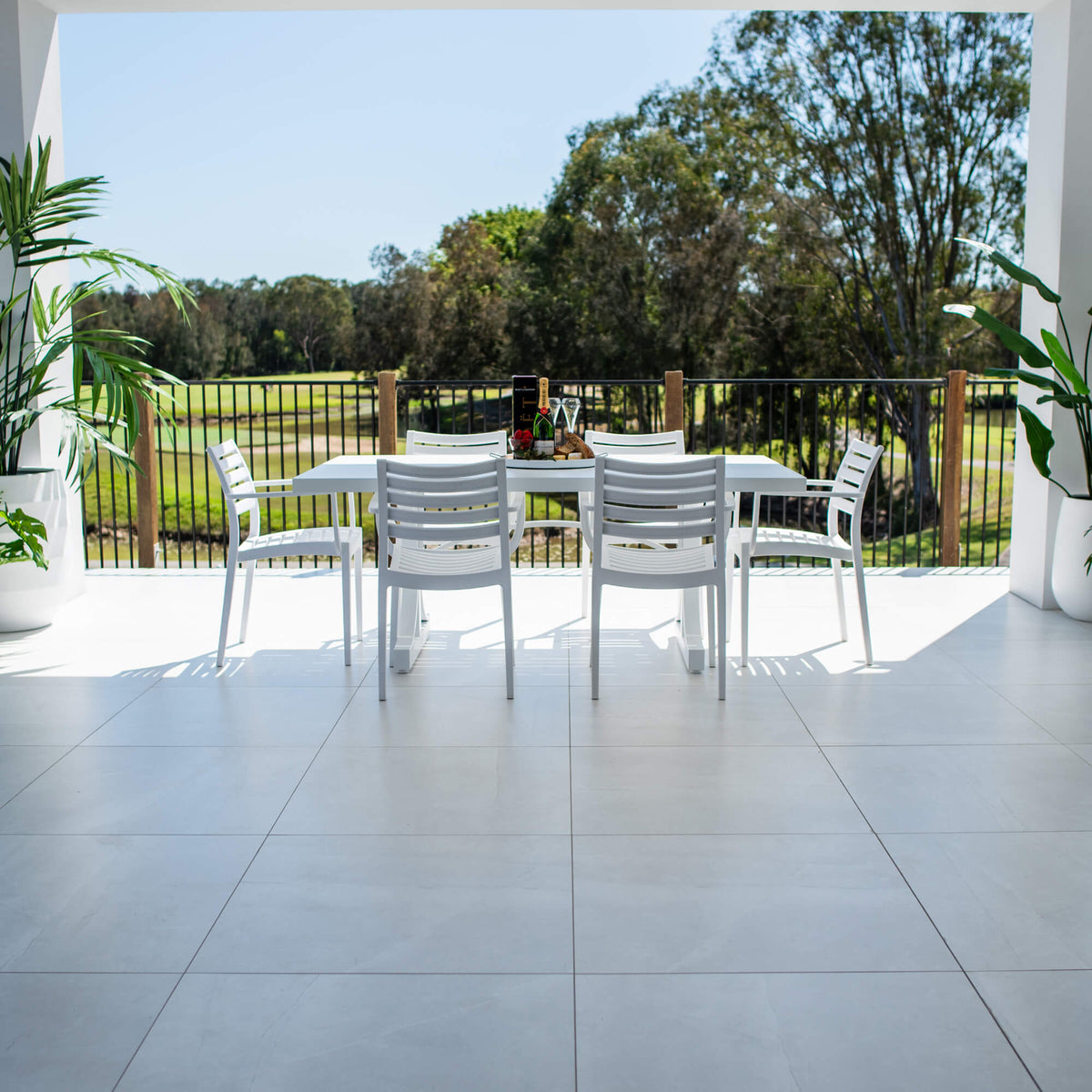 Apollo XL Bergen - 7pce (180x100) - Outdoor Dining Set
