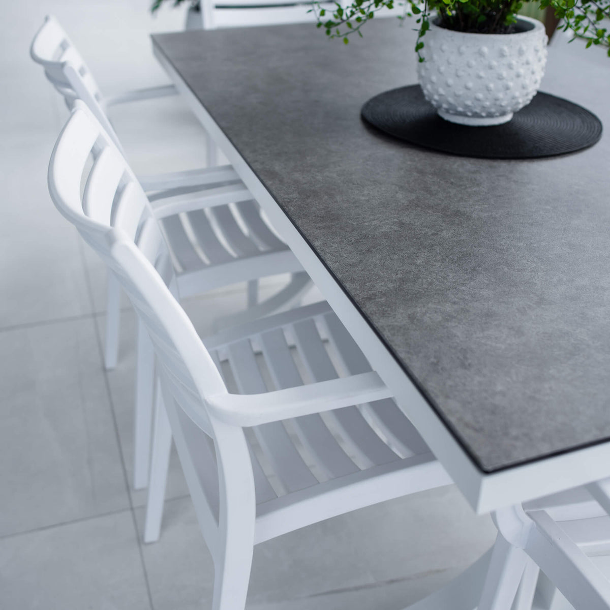 Apollo XL Chester Moon - 7pce (150x80) - Outdoor Dining Set