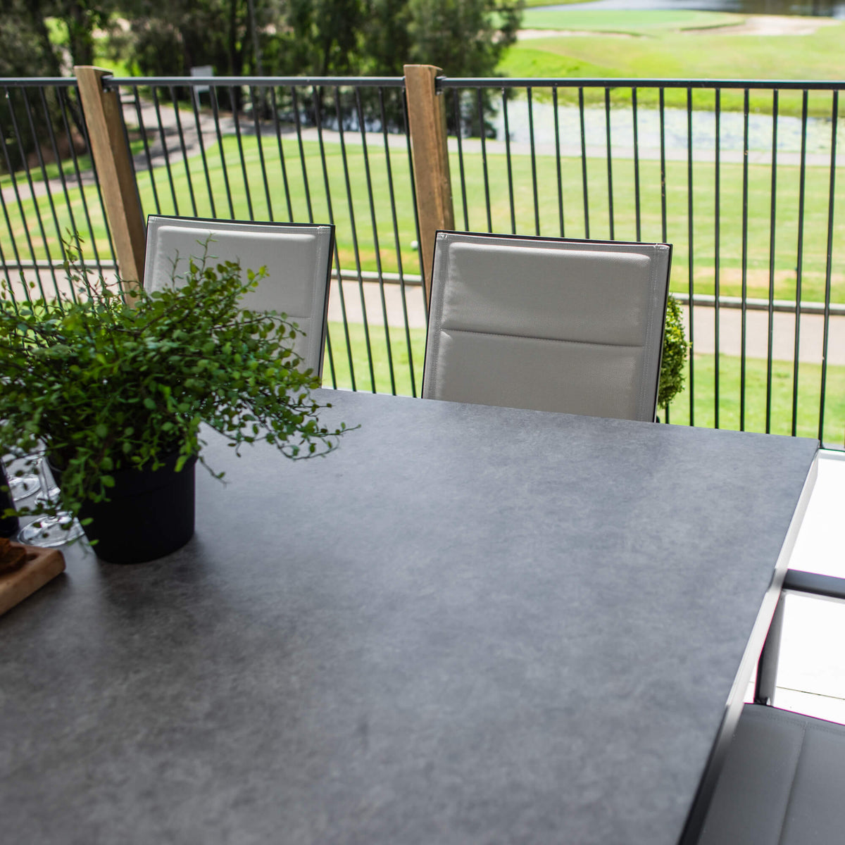 Margot Chester Moon - 7pce (180x100) - Outdoor Dining Set