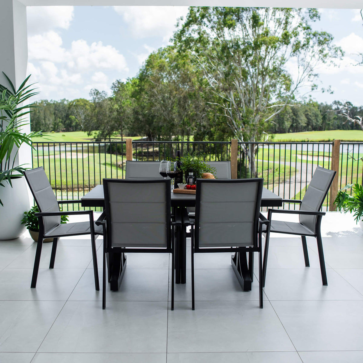 Margot Malibu - 7pce (150x80) - Outdoor Dining Set