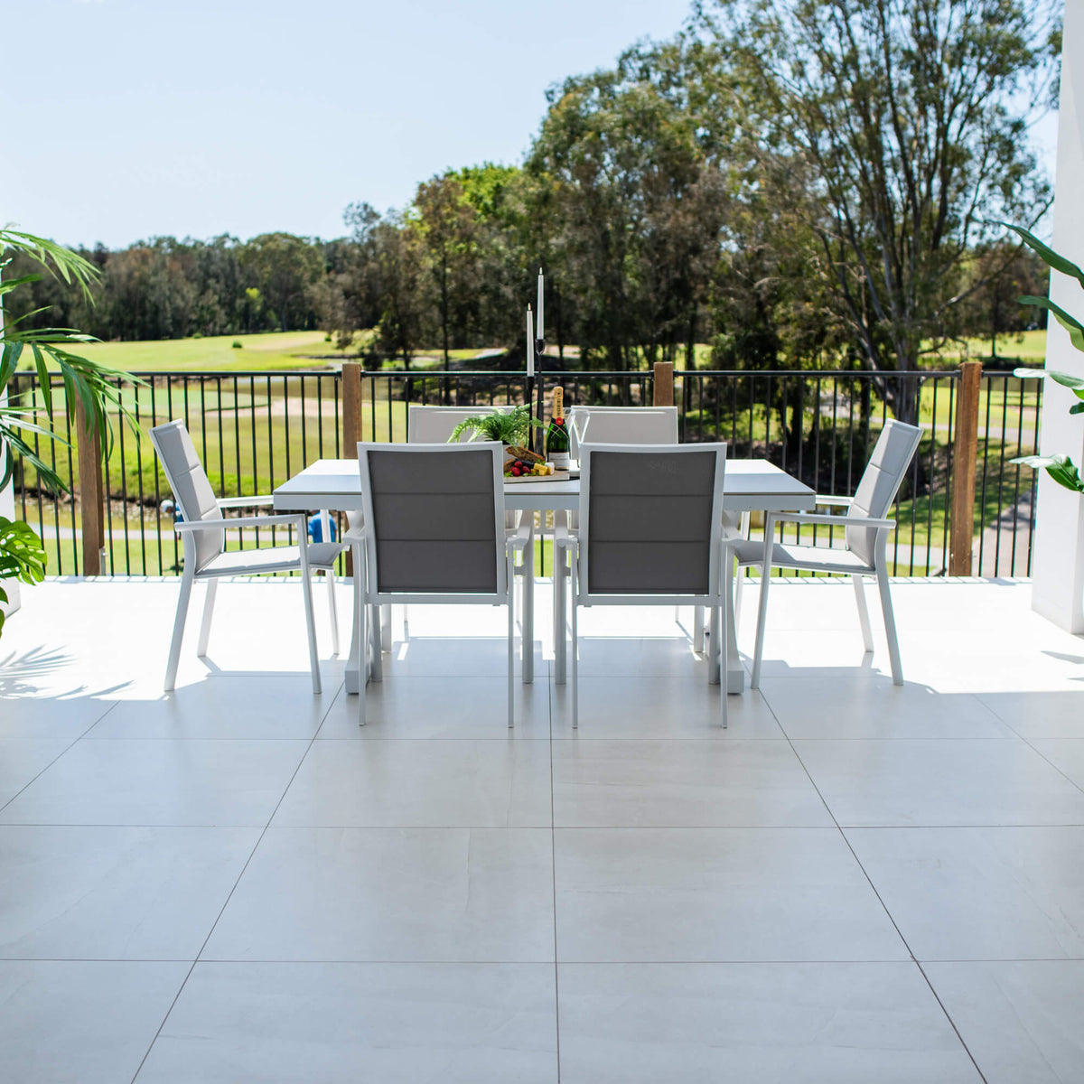 Margot Malibu - 7pce (180x100) - Outdoor Dining Set