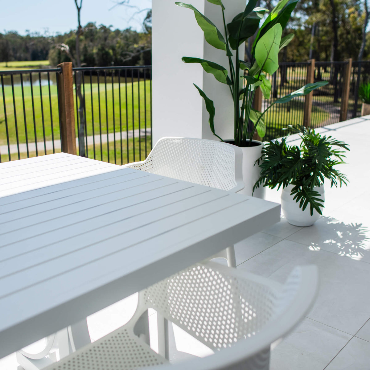 Nero Bergen - 7pce (180x100) - Outdoor Dining Set