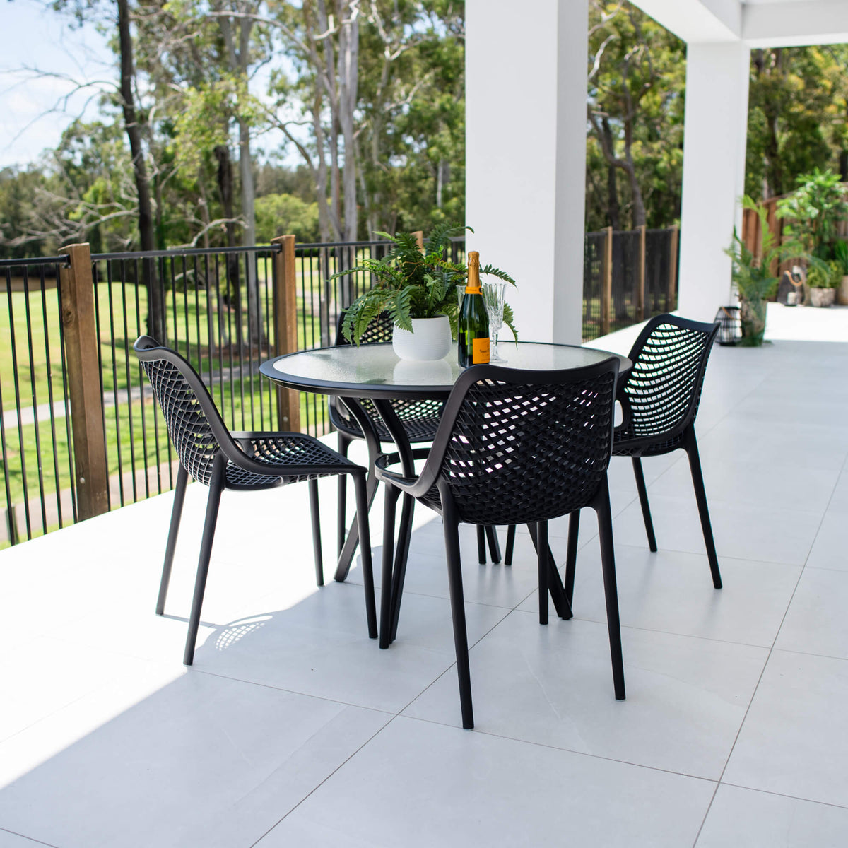 Roma Coventry - 5pce (105x105) - Outdoor Dining Set