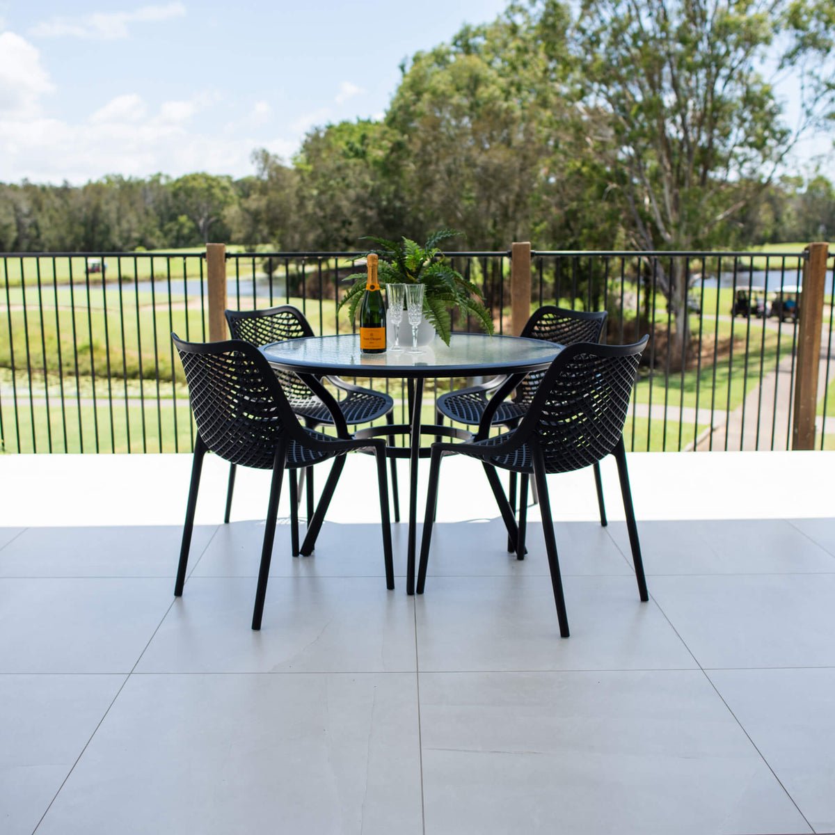 Roma Coventry - 5pce (105x105) - Outdoor Dining Set