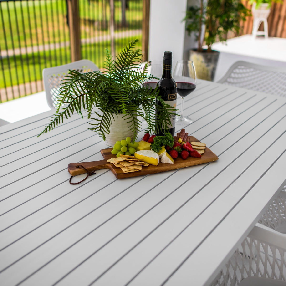 Roma XL Bergen - 7pce (180x100) - Outdoor Dining Set