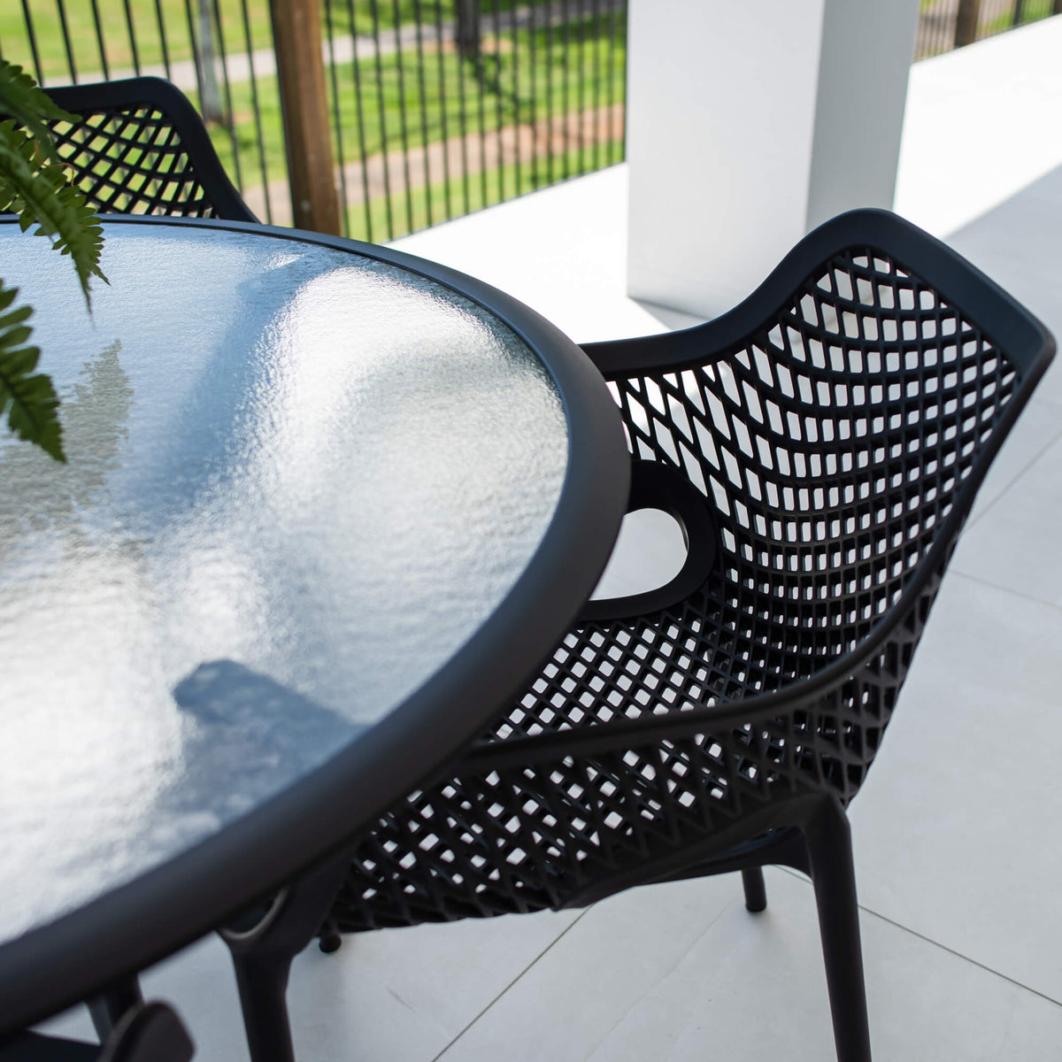 Roma XL Coventry - 5pce (105x105) - Outdoor Dining Set