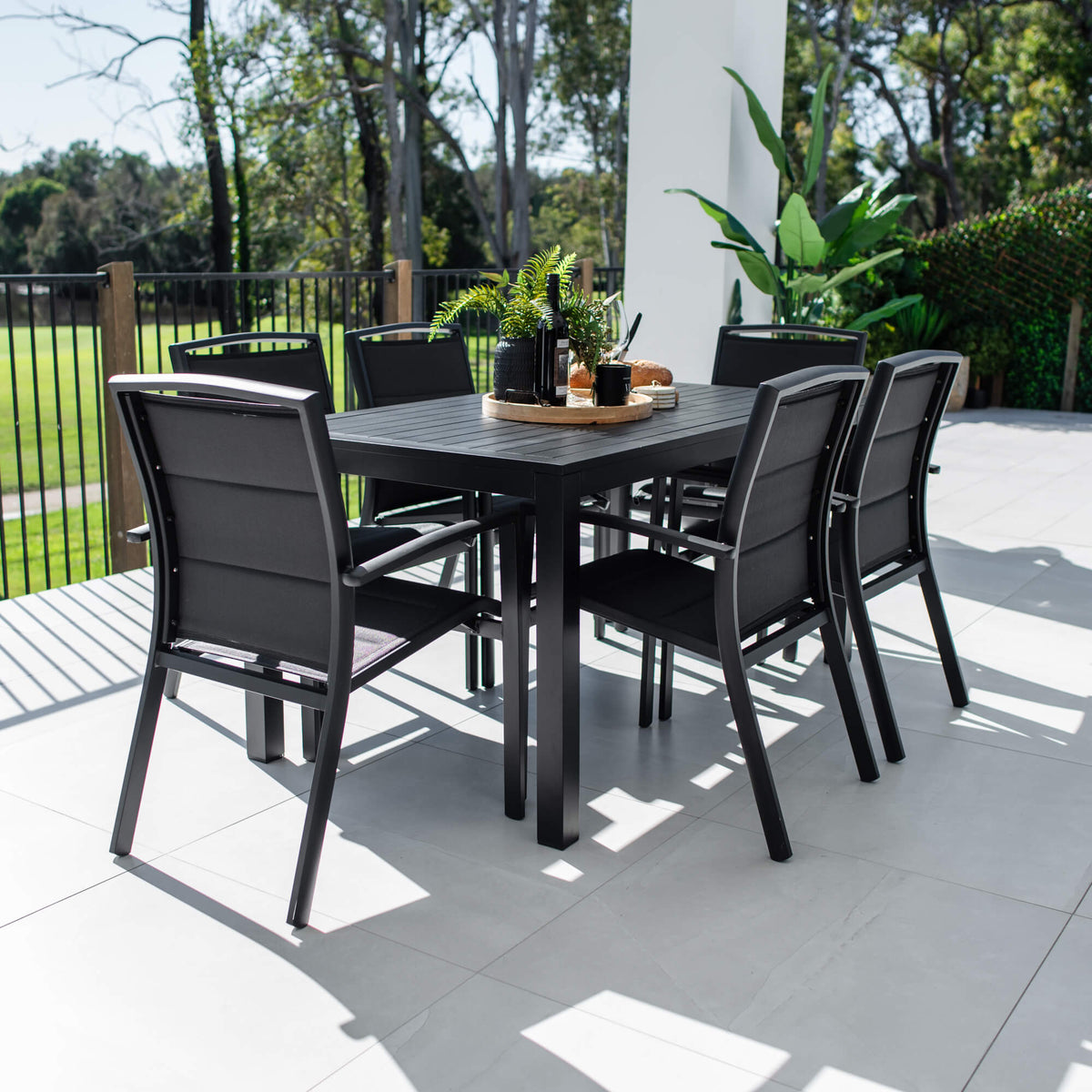 Shelby Aria - 7pce (150x80) - Outdoor Dining Set