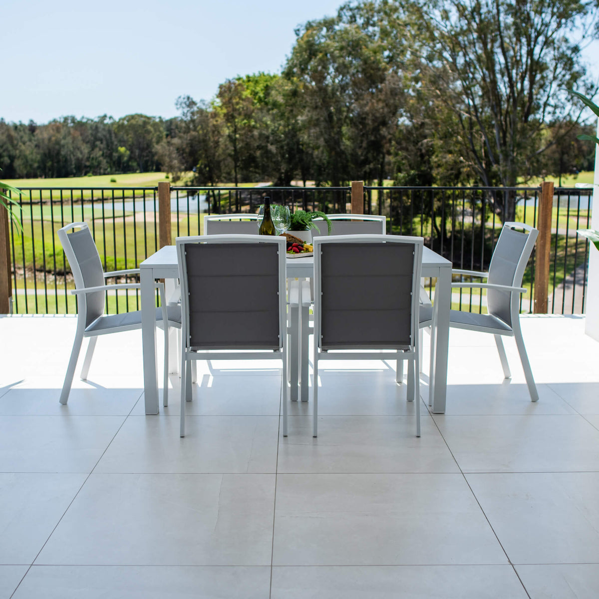 Shelby Aria - 7pce (150x80) - Outdoor Dining Set