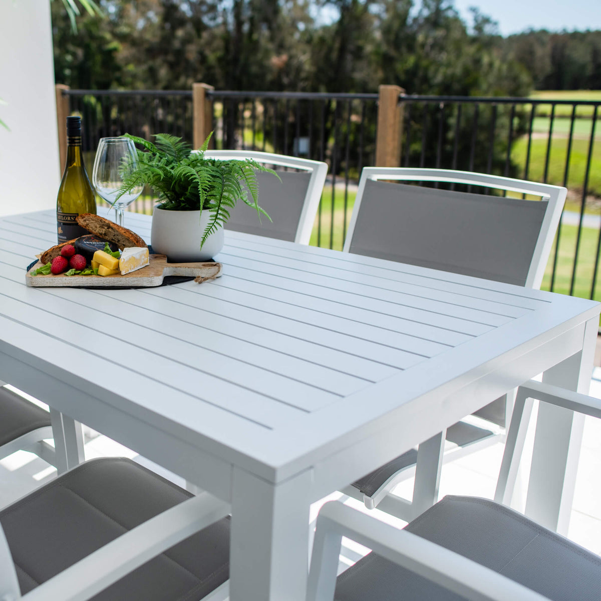 Shelby Aria - 7pce (150x80) - Outdoor Dining Set