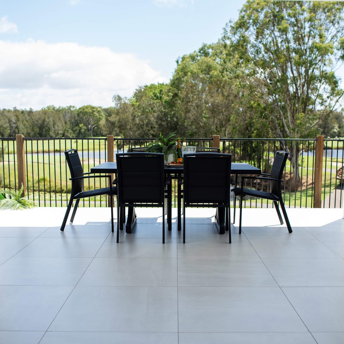Shelby Bergen - 7pce (180x100) - Outdoor Dining Set