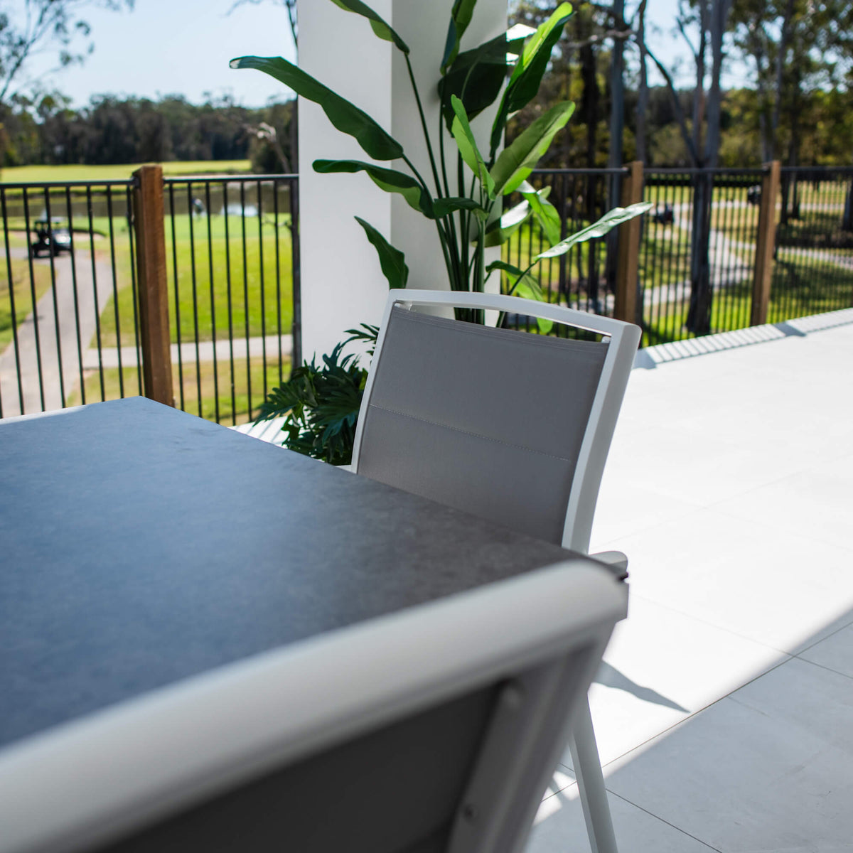 Shelby Chester Moon - 7pce (180x100) - Outdoor Dining Set