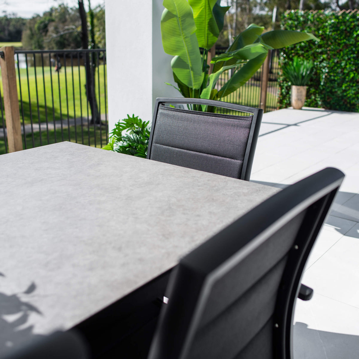 Shelby Chester Moon - 9pce (215x100) - Outdoor Dining Set