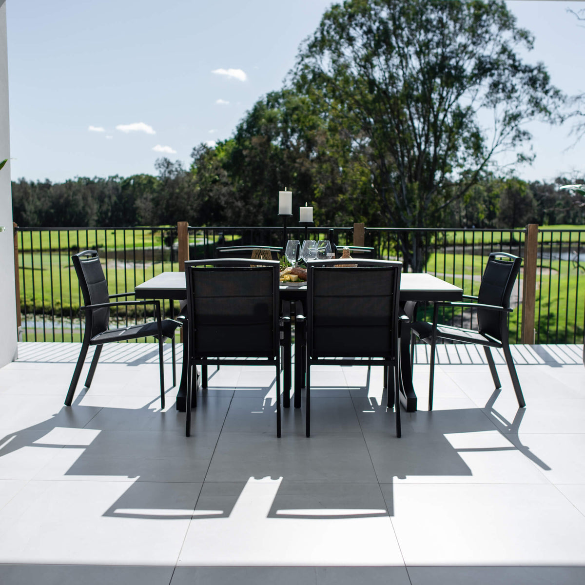 Shelby Malibu - 7pce (180x100) - Outdoor Dining Set