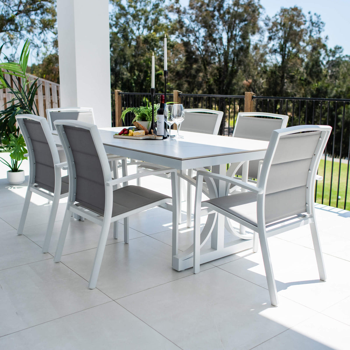 Shelby Malibu - 7pce (180x100) - Outdoor Dining Set