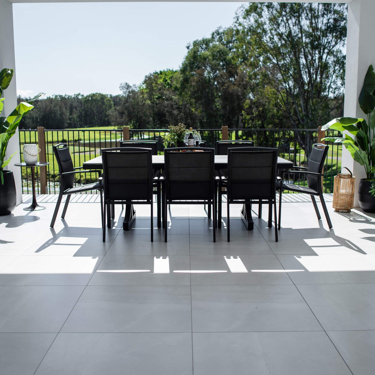 Shelby Malibu - 9pce (215x100) - Outdoor Dining Set