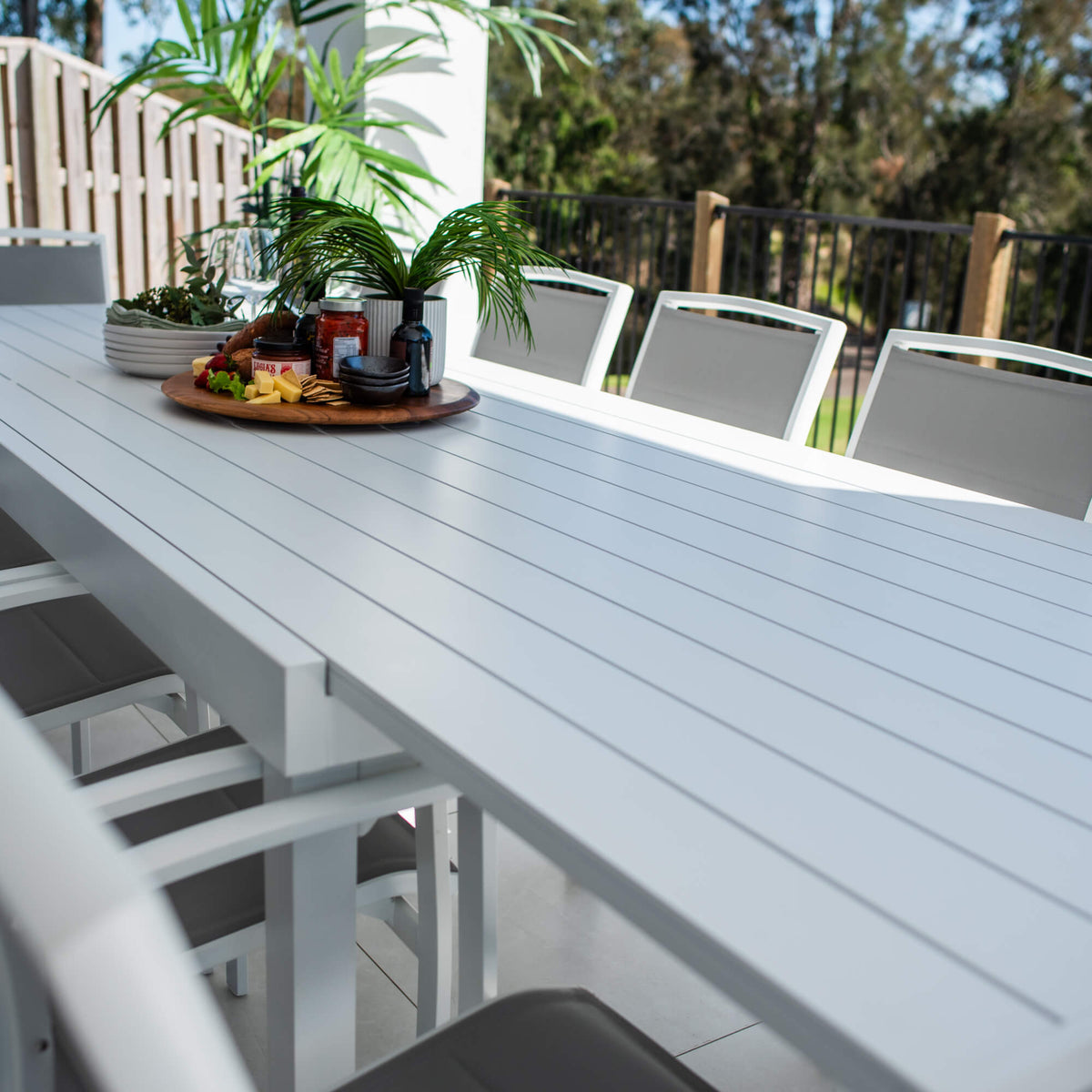 Shelby Nara Extension - 13pce (320x106) - Outdoor Dining Set