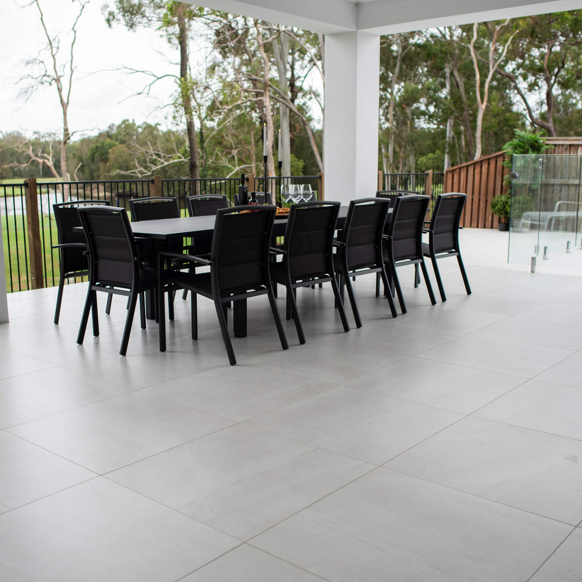 Shelby Nara Extension - 13pce (320x106) - Outdoor Dining Set