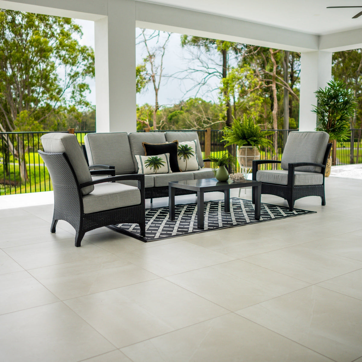 Ascot 3 - 4pce - Outdoor Lounge Setting