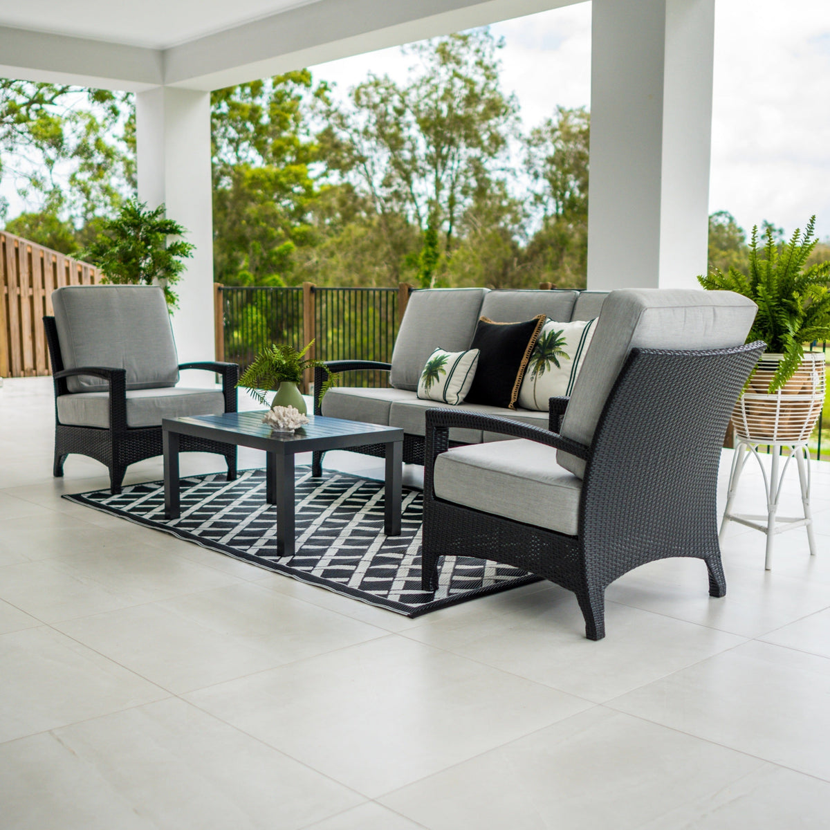 Ascot 3 - 4pce - Outdoor Lounge Setting