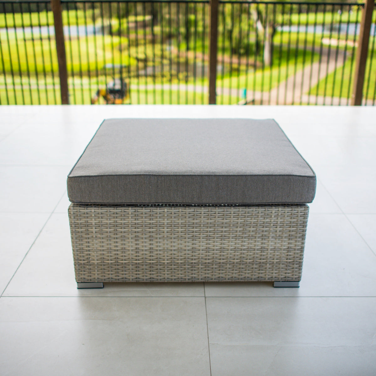 Cuban Modular - 7pce - Bone Outdoor Lounge Setting