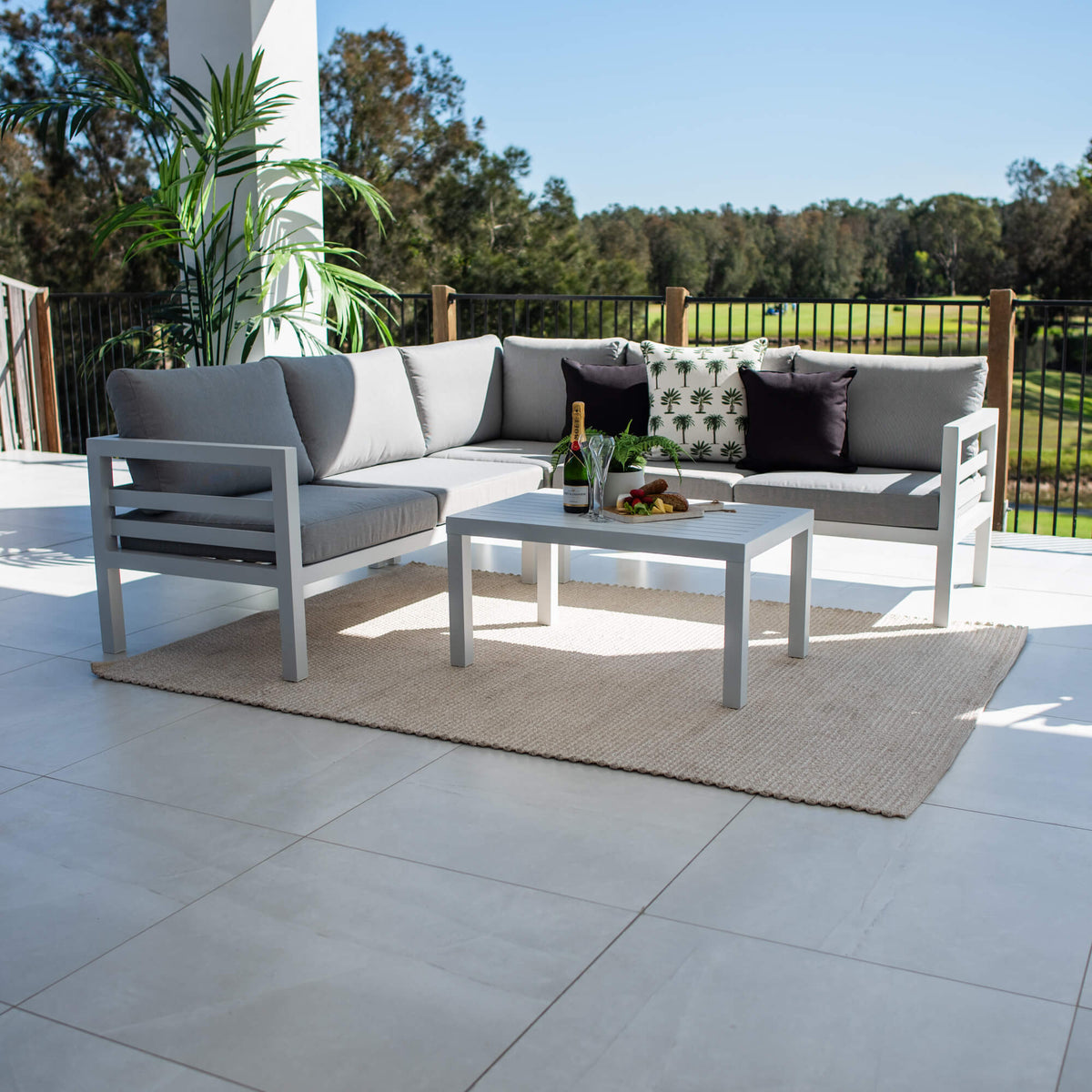 Jersey Modular - 4pce - Outdoor Lounge Setting