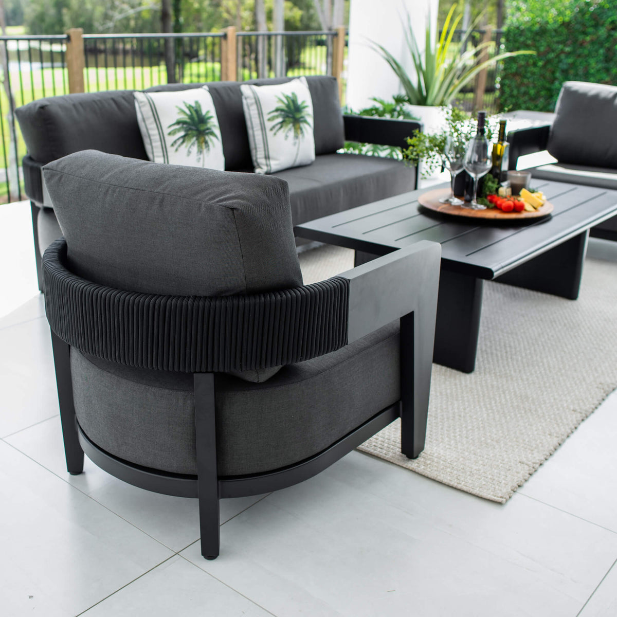 Marina Rope 3 - 4pce - Outdoor Lounge Setting