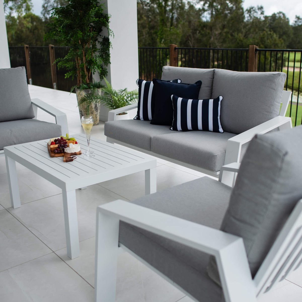 Monica 2 - 4pce - Outdoor Lounge Setting
