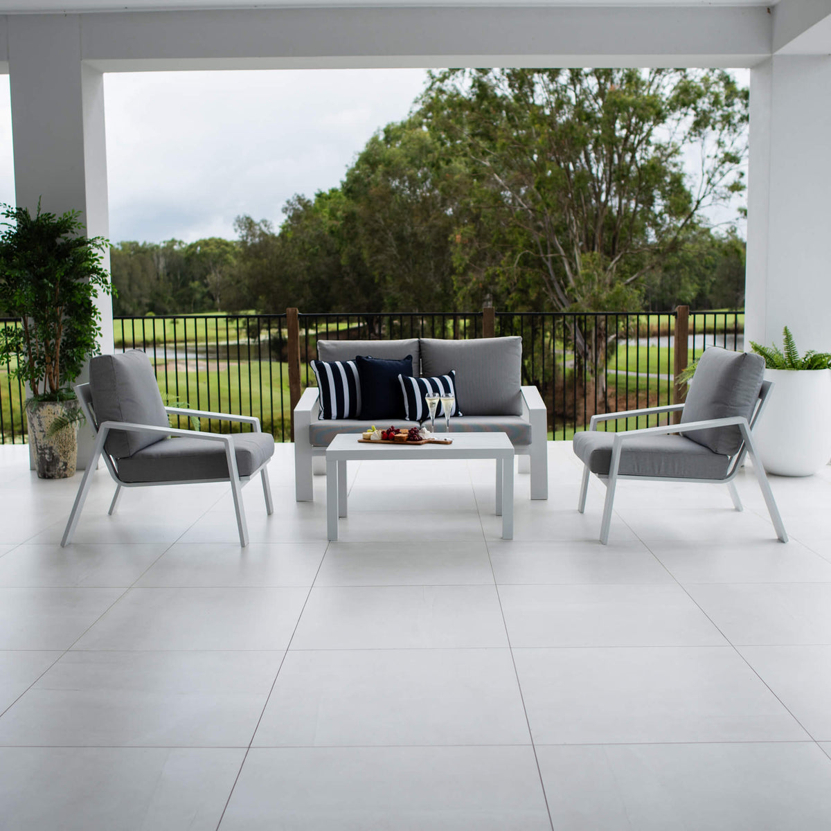 Monica 2 - 4pce - Outdoor Lounge Setting