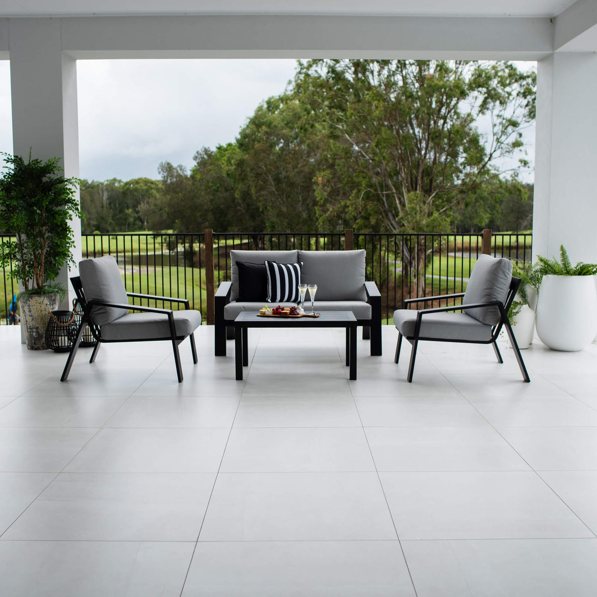 Monica 2 - 4pce - Outdoor Lounge Setting
