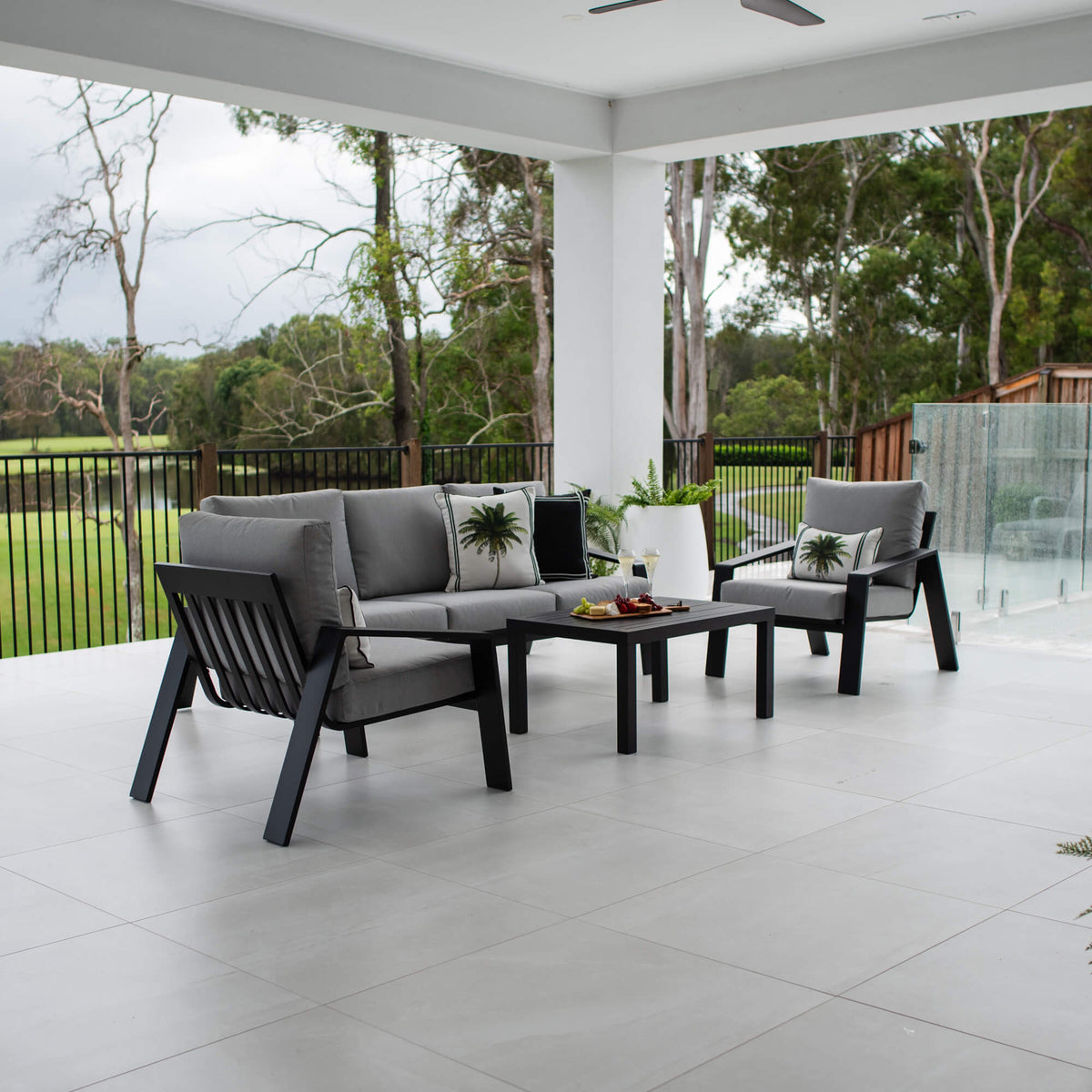 Monica 3 - 4pce - Outdoor Lounge Setting