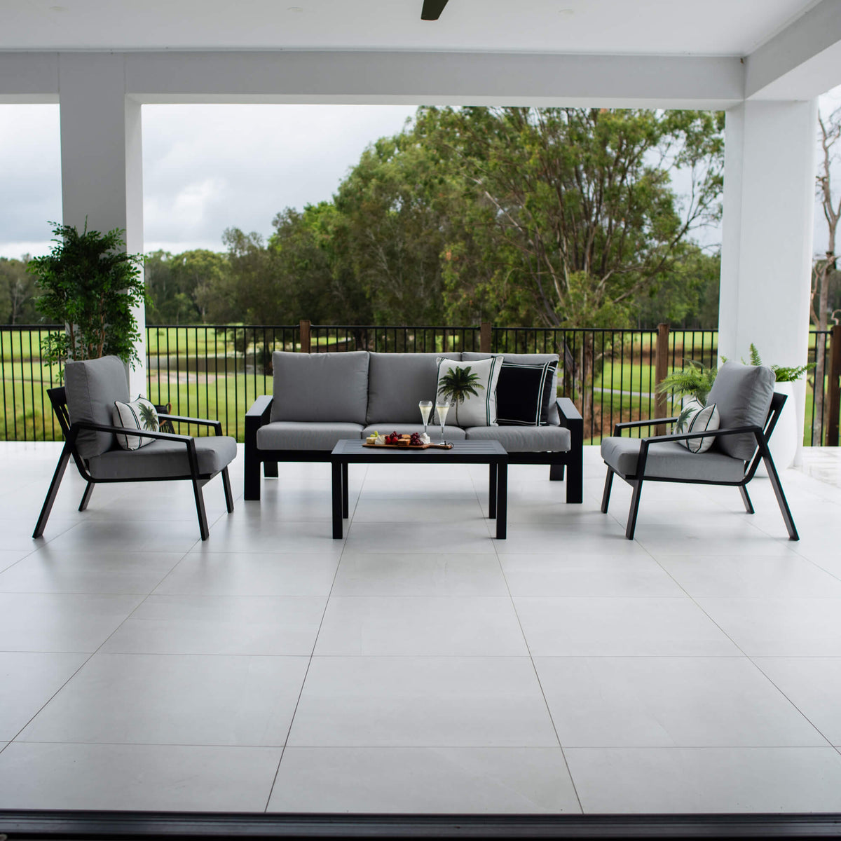 Monica 3 - 4pce - Outdoor Lounge Setting