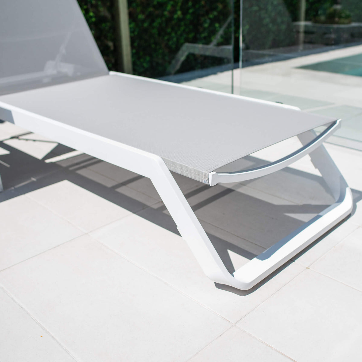 Byron Slat - 3pce - Outdoor Sun Lounge
