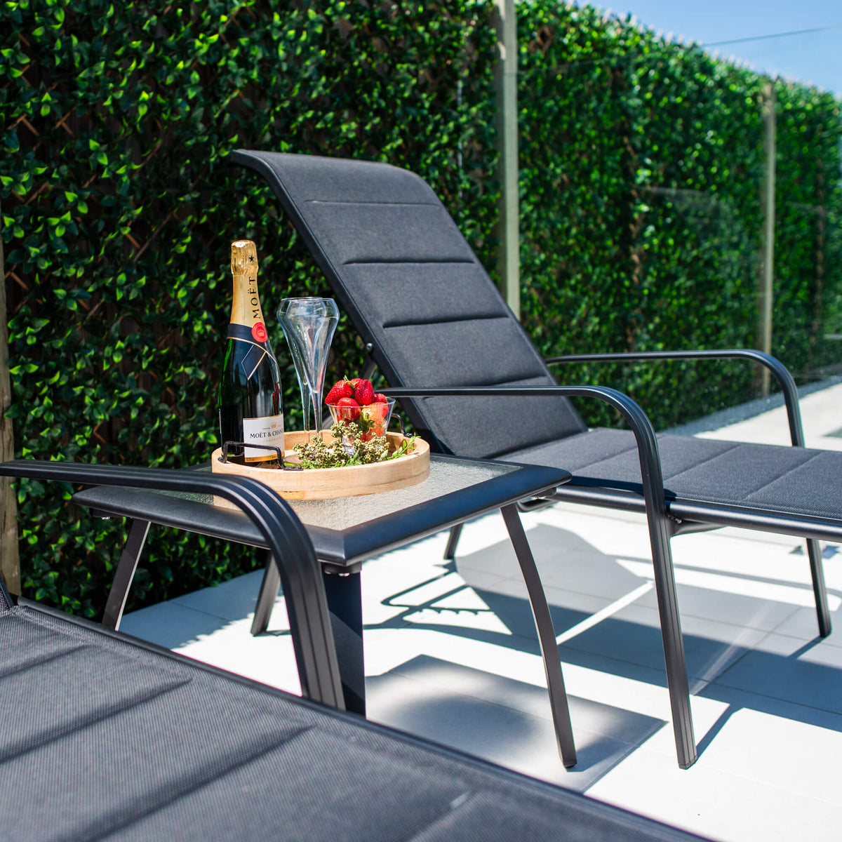 Leona Shelby - 3pce - Outdoor Sun Lounge