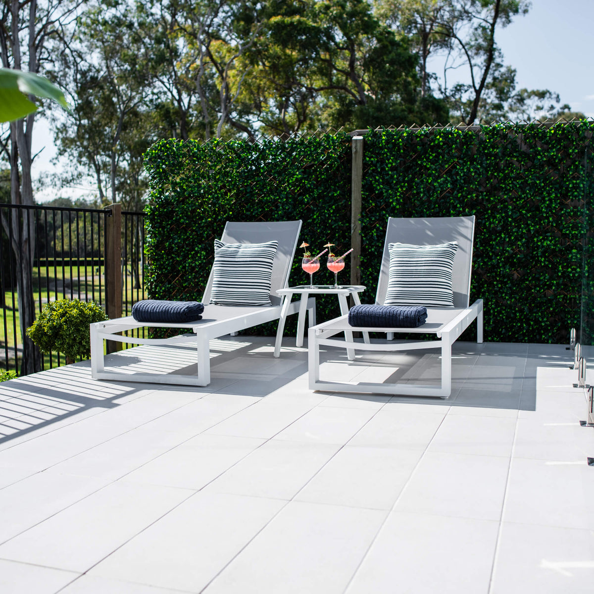 Milan Shelby - 3pce - Outdoor Sun Lounge