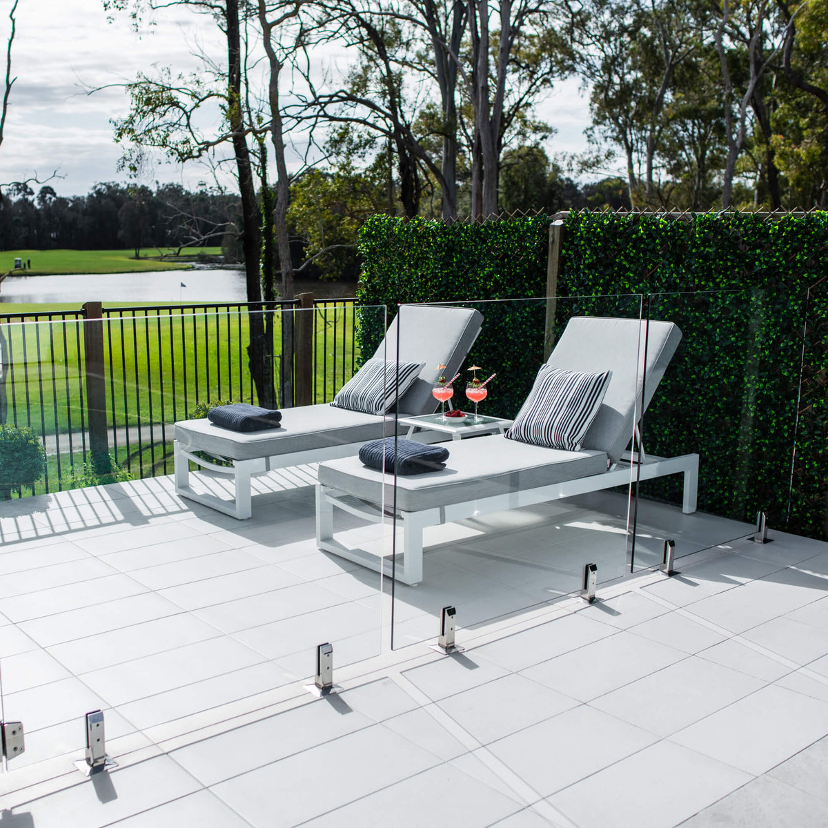 Milan Shelby - 5pce - Outdoor Sun Lounge