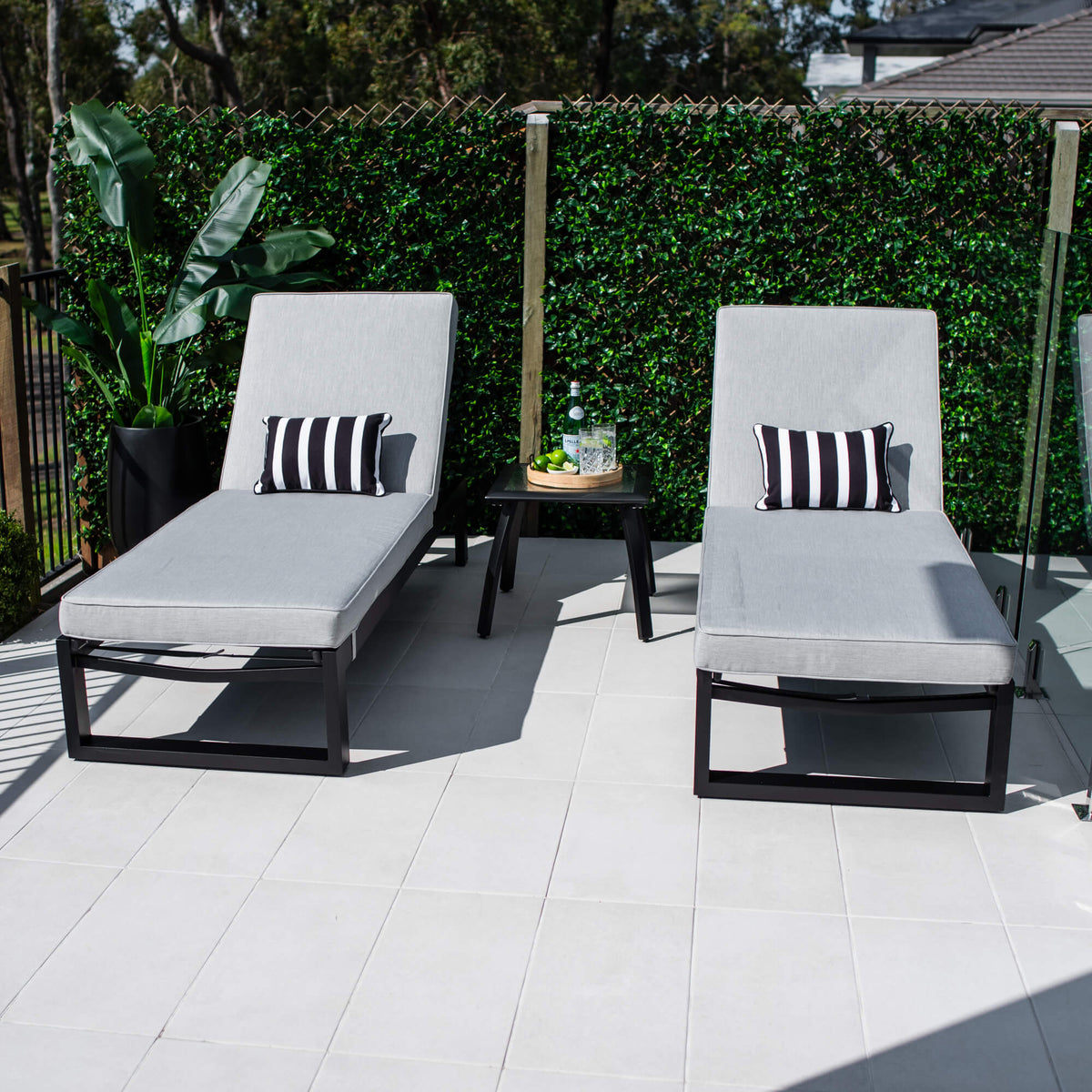 Milan Shelby - 5pce - Outdoor Sun Lounge