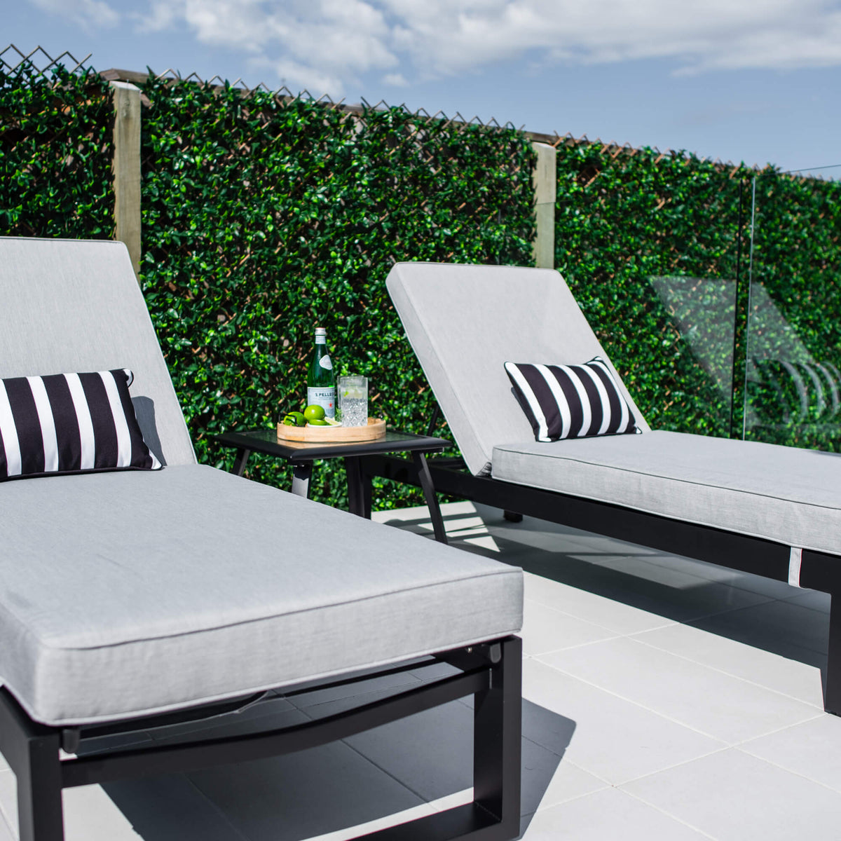 Milan Shelby - 5pce - Outdoor Sun Lounge