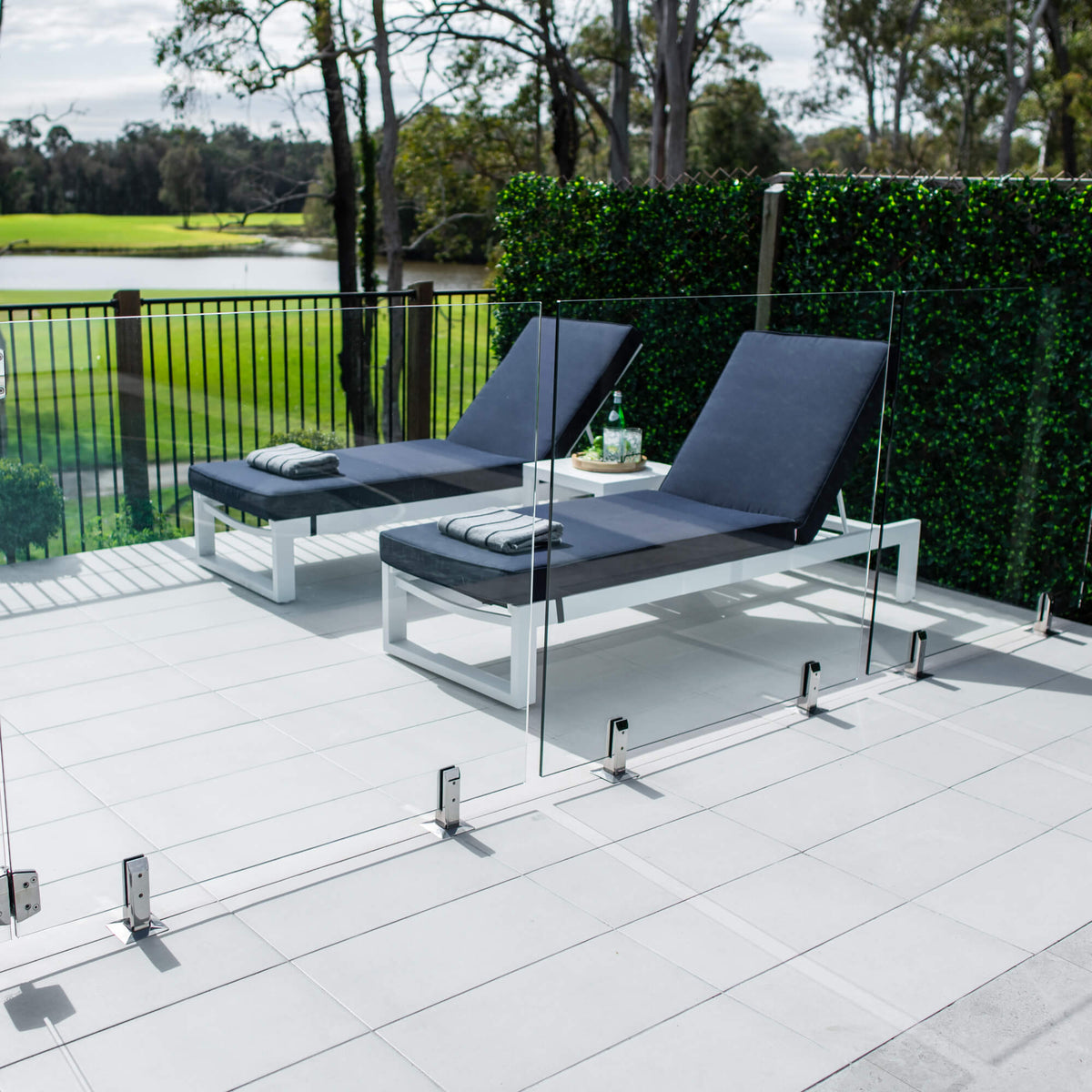 Milan Slat - 5pce - Outdoor Sun Lounge